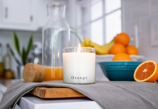 Orange Candle - Chloe Noel & Co.